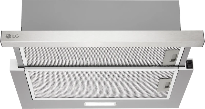 LG 60cm Telescopic Slideout Stainless Rangehood
