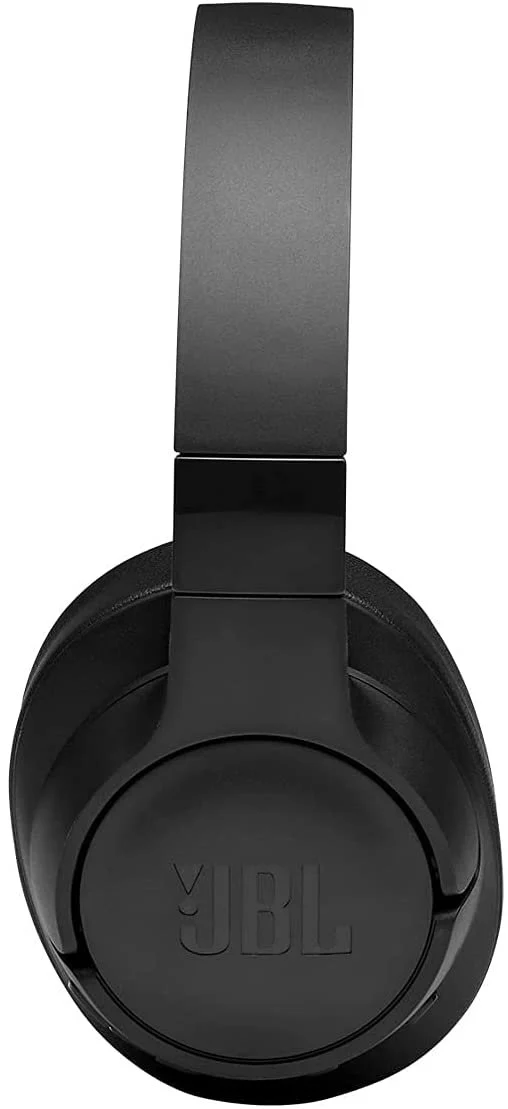 JBL Tune 760NC - Lightweight, Foldable Over-Ear Wireless Headphones with Active Noise Cancellation - Black (Renewed)