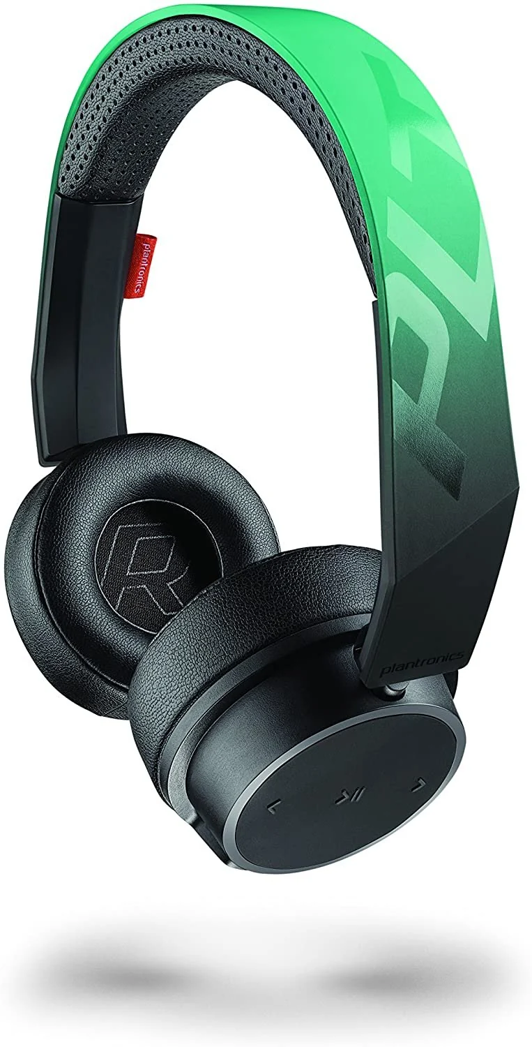 Plantronics BackBeat FIT 500 On-Ear Sport Headphones, Wireless Headphones with Sweat-Resistant Nano-Coating Technology by P2i, Teal