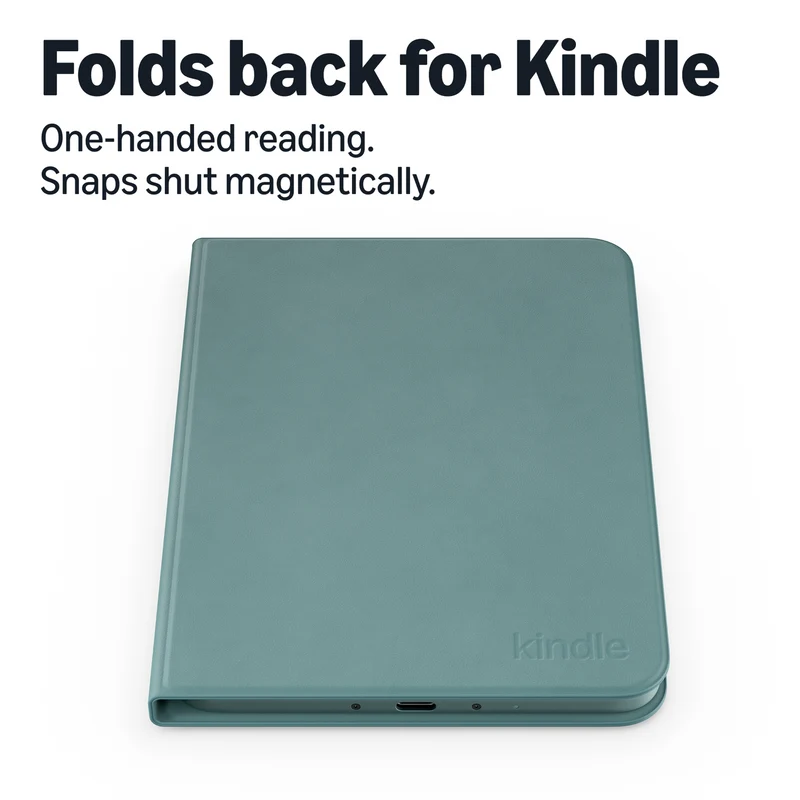 Kindle Aluminium Slim Cover - Seaglass Green (2026)
