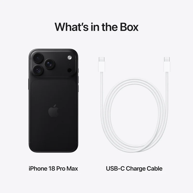 Apple iPhone 18 Pro Max 256GB Black