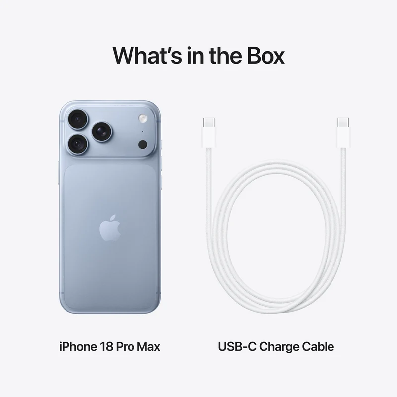 Apple iPhone 18 Pro Max 512GB Glacier