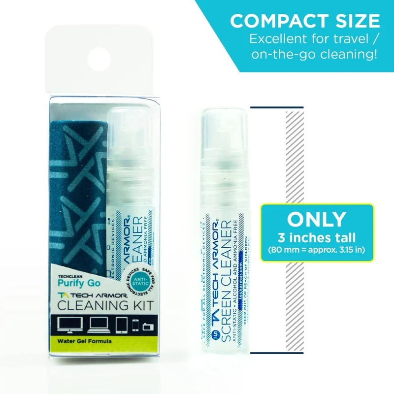 Tech Armor 5ML Mobile Cleaning Kit with ExtraMove Formula