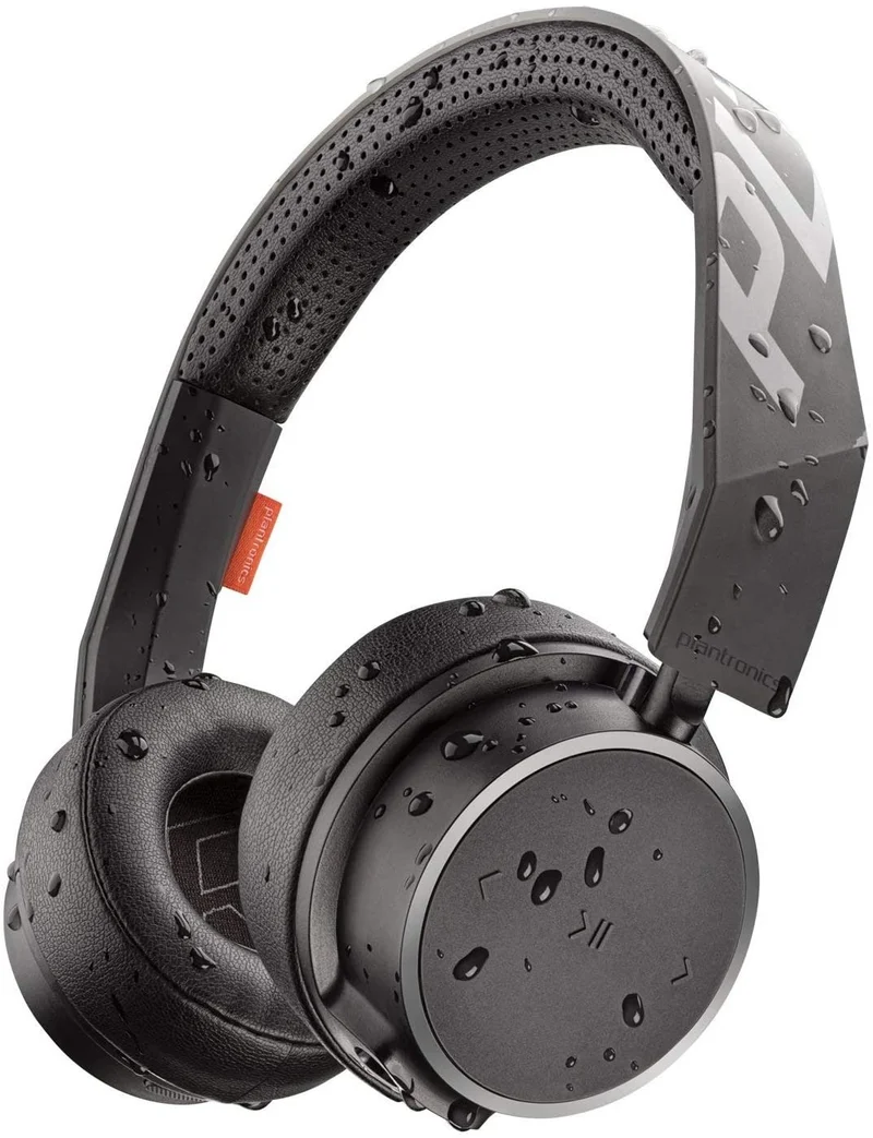 Plantronics BackBeat FIT 500 On-Ear Sport Headphones, Wireless Headphones with Sweat-Resistant Nano-Coating Technology by P2i. (Renewed)