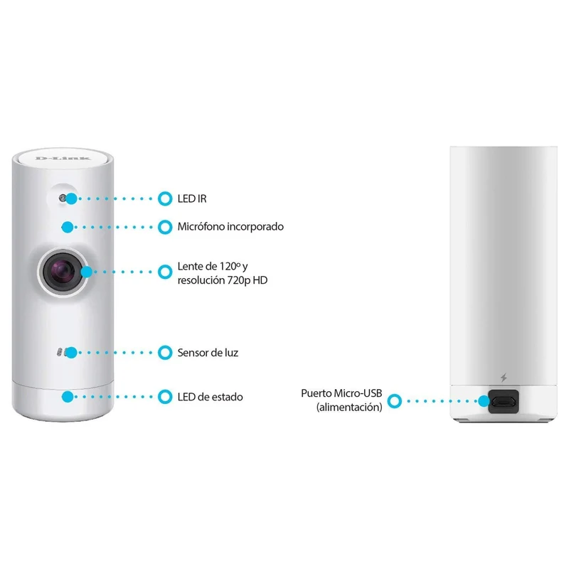 Surveillance Camcorder D-Link DCS-8000LH 720 px 120º WIFI (Renewed)