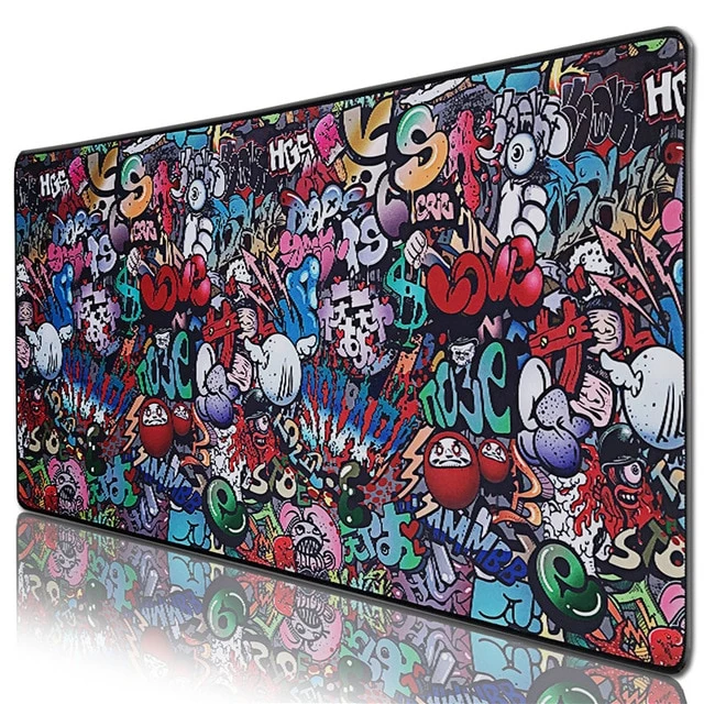 Extra Large Gaming Mouse Pad For Computer Gamer，Laptop Notebook Medium/Small Keyboard Carpet Mouse Mat Non-Slip Rubber Table Rug