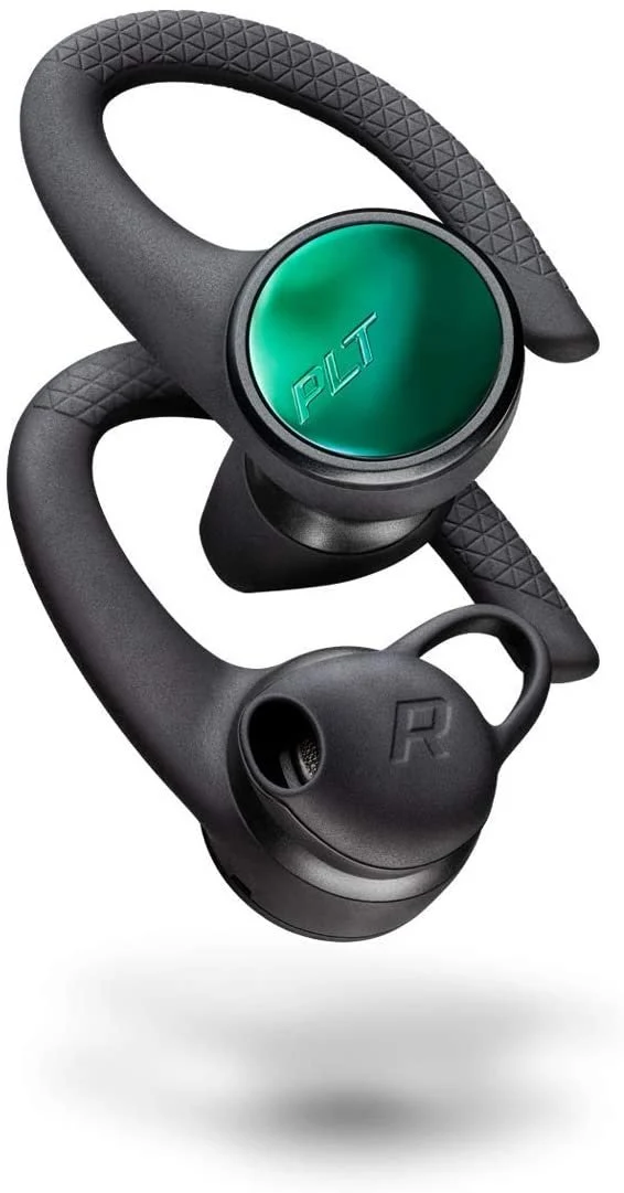 Plantronics Backbeat Fit 3150 Bluetooth 5.0 True Wireless Sport Earbuds Black (Renewed)