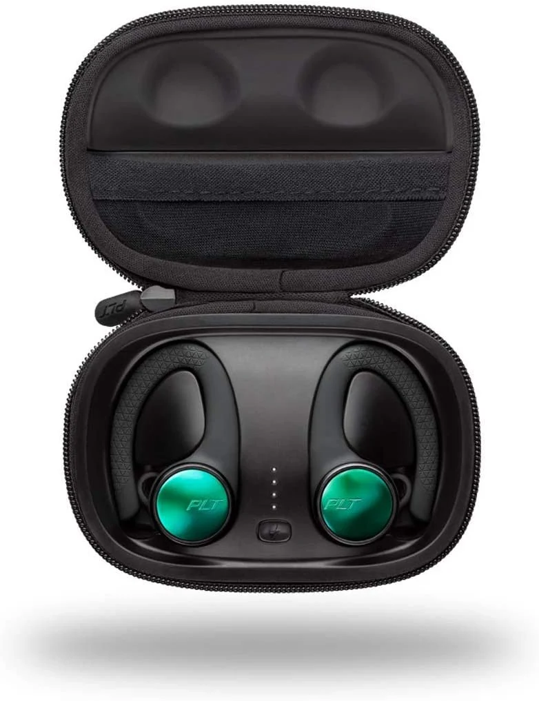 Plantronics Backbeat Fit 3150 Bluetooth 5.0 True Wireless Sport Earbuds Black (Renewed)