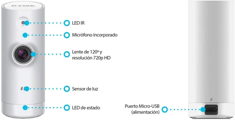 Surveillance Camcorder D-Link DCS-8000LH 720 px 120º WIFI