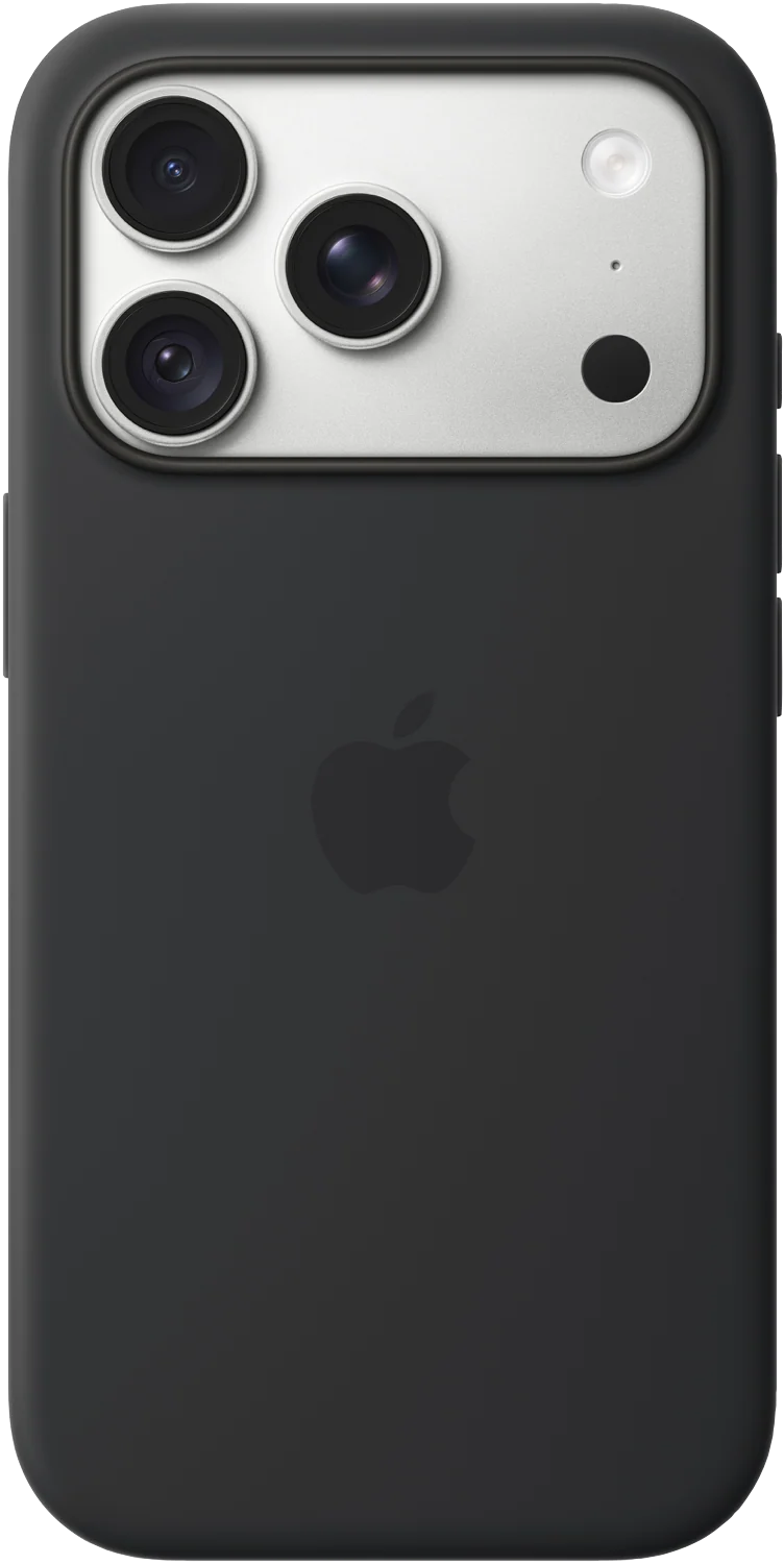 Apple iPhone18Pro Silicone Case with MagSafe - Black