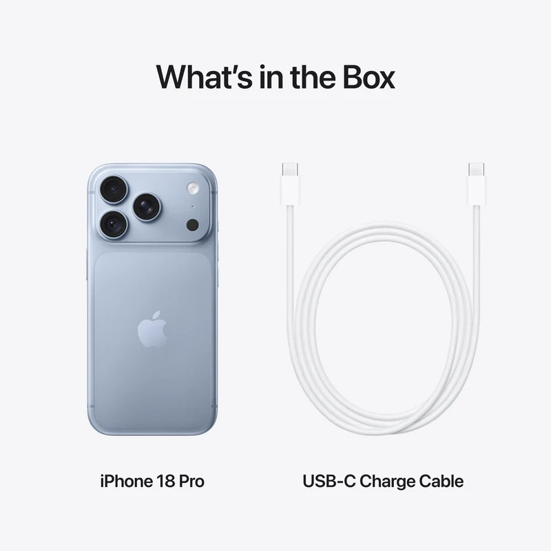 Apple iPhone 18 Pro 512GB Glacier