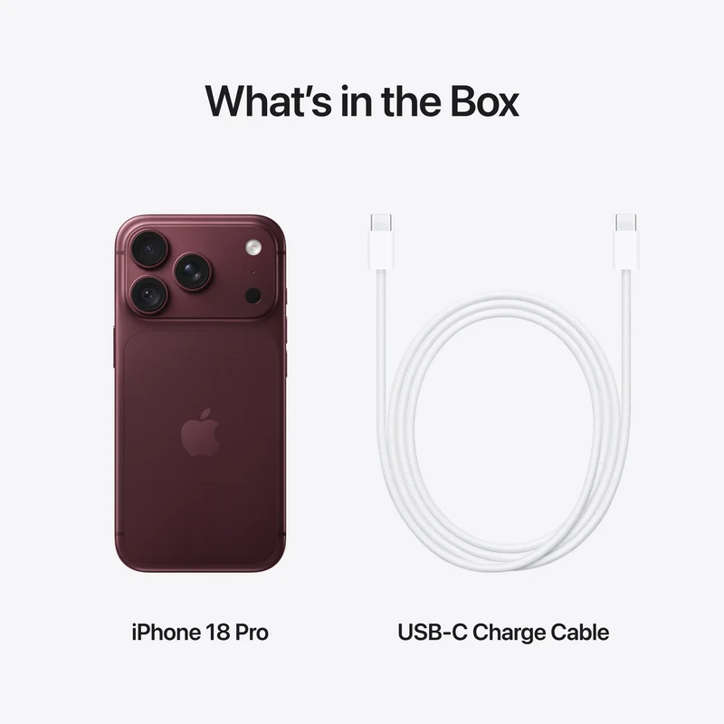 Apple iPhone 18 Pro 512GB Burgundy