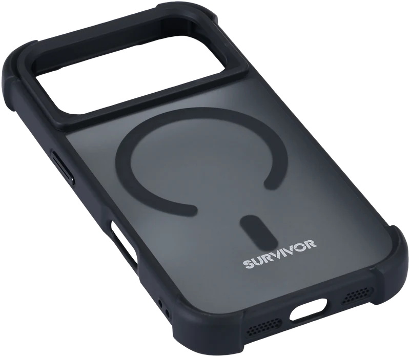 Griffin Survivor Endurance MagSafe Compatible iPhone 18 Pro / 17 Pro Case - Black