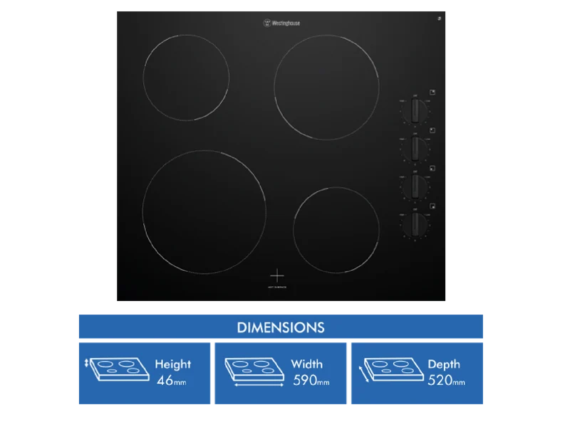 Westinghouse 60cm Ceramic Cooktop