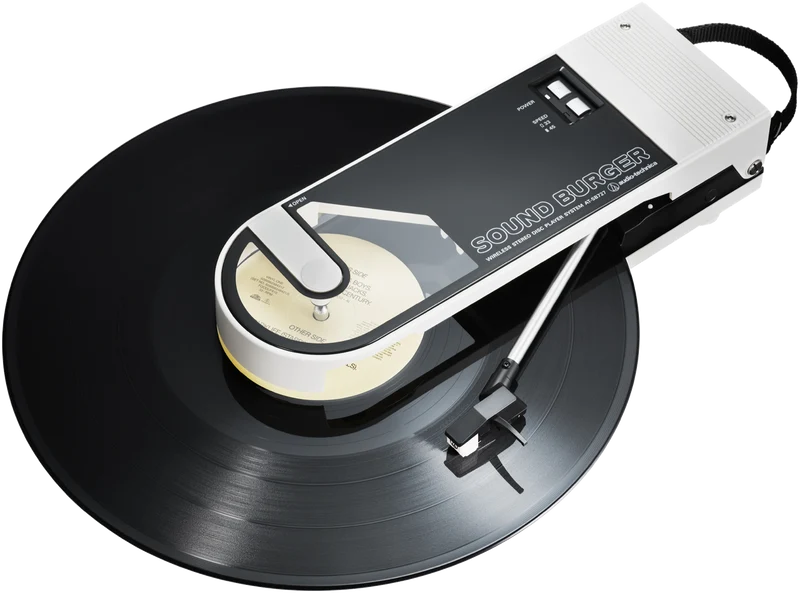 Audio Technica Sound Burger Portable Bluetooth Turntable - White