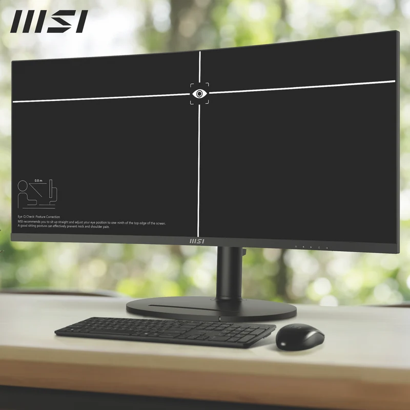 MSI 34" UWQHD 1500R Curved Black Monitor
