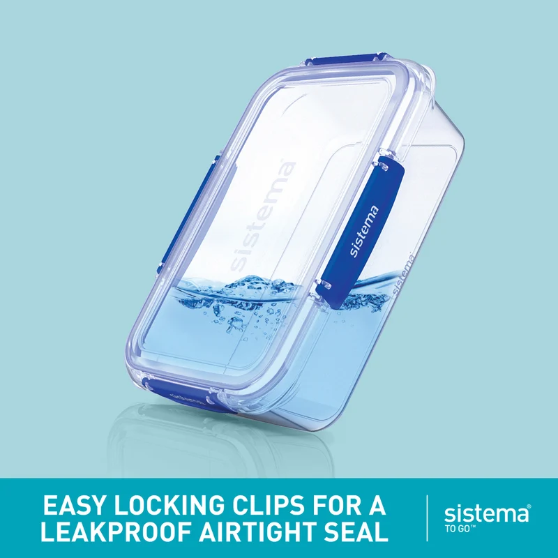 Sistema 4 Pack Stax TO GO Food Storage Containers
