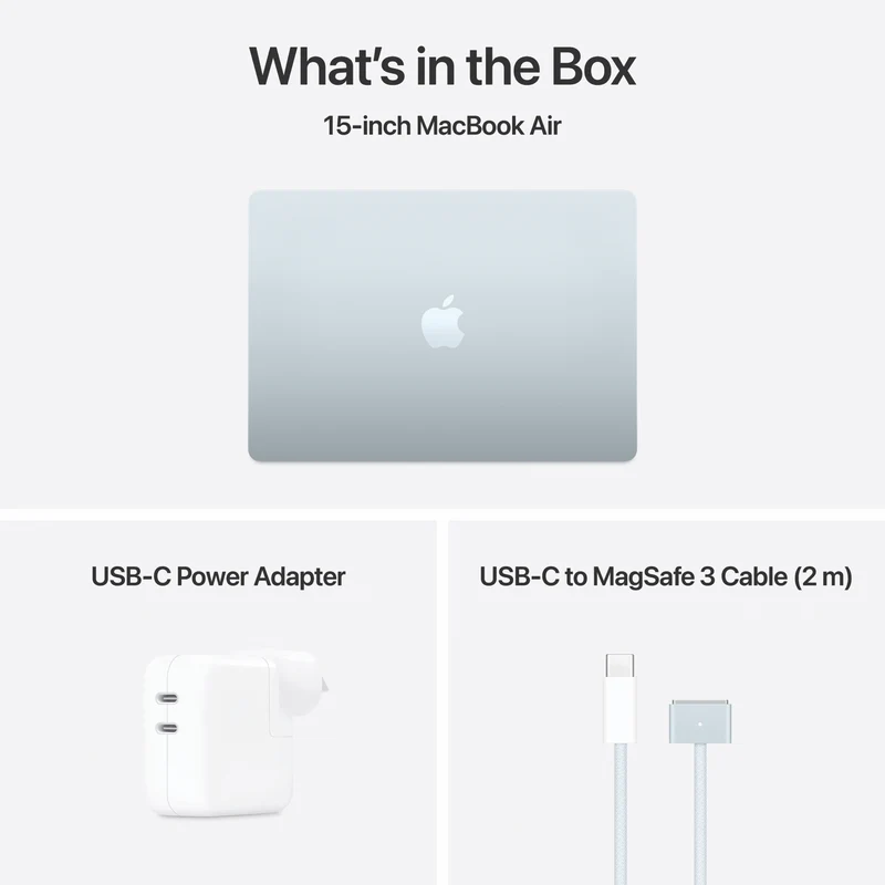 Apple MacBook Air 15" M4 chip 16GB 512GB - Sky Blue