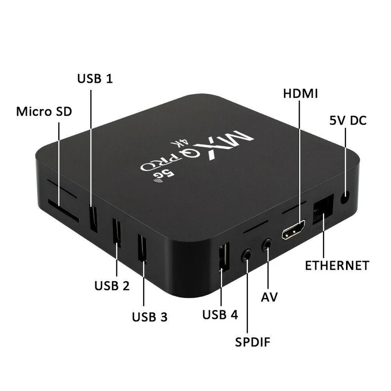MXQ Pro 5G TV BOX