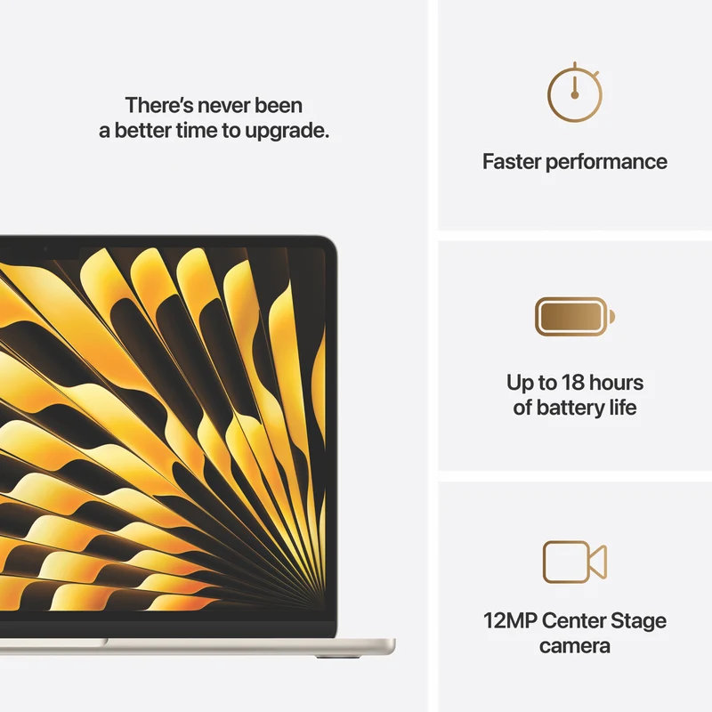 Apple MacBook Air 13" M4 chip 16GB 256GB - Starlight