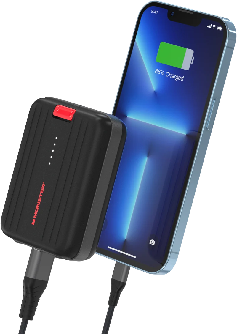 Monster Powerbank 10K 22.5W BK