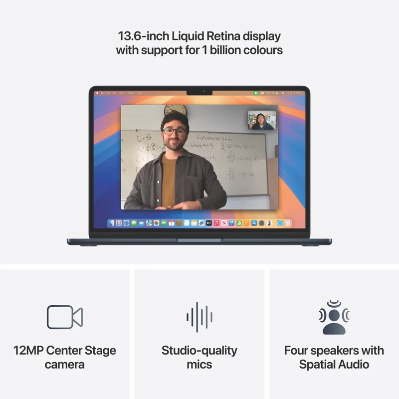 Apple MacBook Air 13" M4 chip 16GB 256GB - Midnight