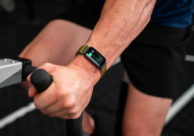 Ryze Elevate Gen-2 Smart Watch - Black & Olive