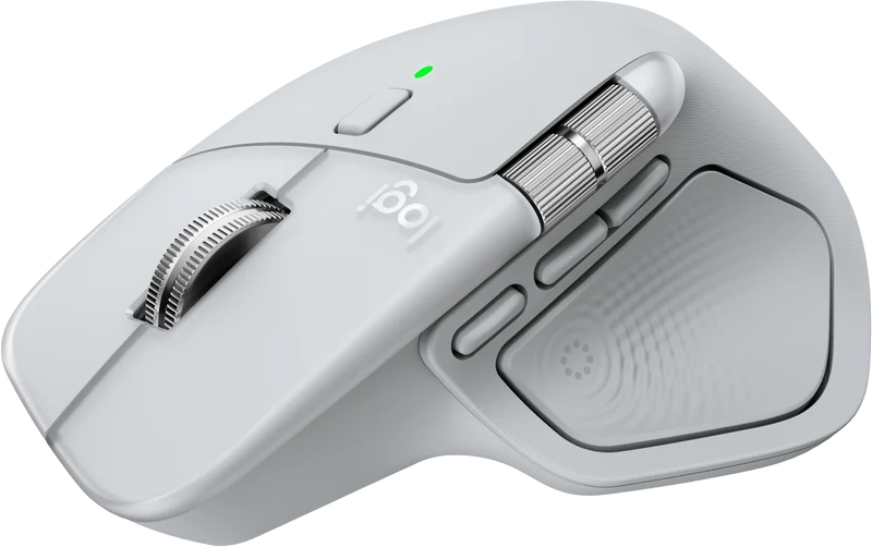 Logitech MX Master 4 Wireless Mouse for Mac (Silver)