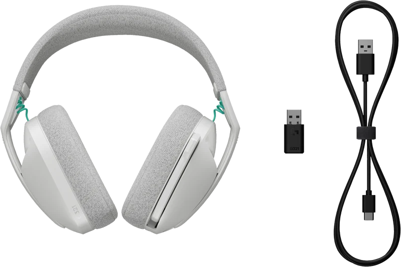 Logitech G321 Lightspeed Wireless Gaming Headset (White)