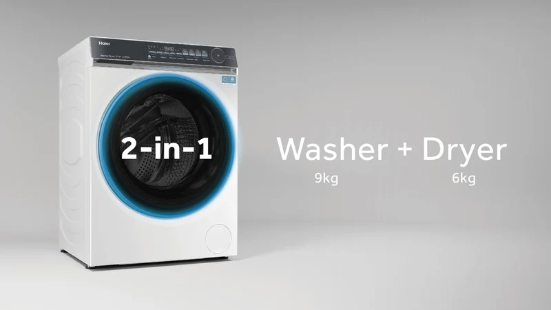 Haier 9kg-6kg 500 Series Combo Washer Dryer