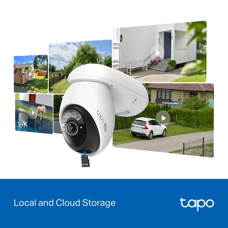 TP-LINK 4K Solar-Powered Pan/Tilt Security Camera