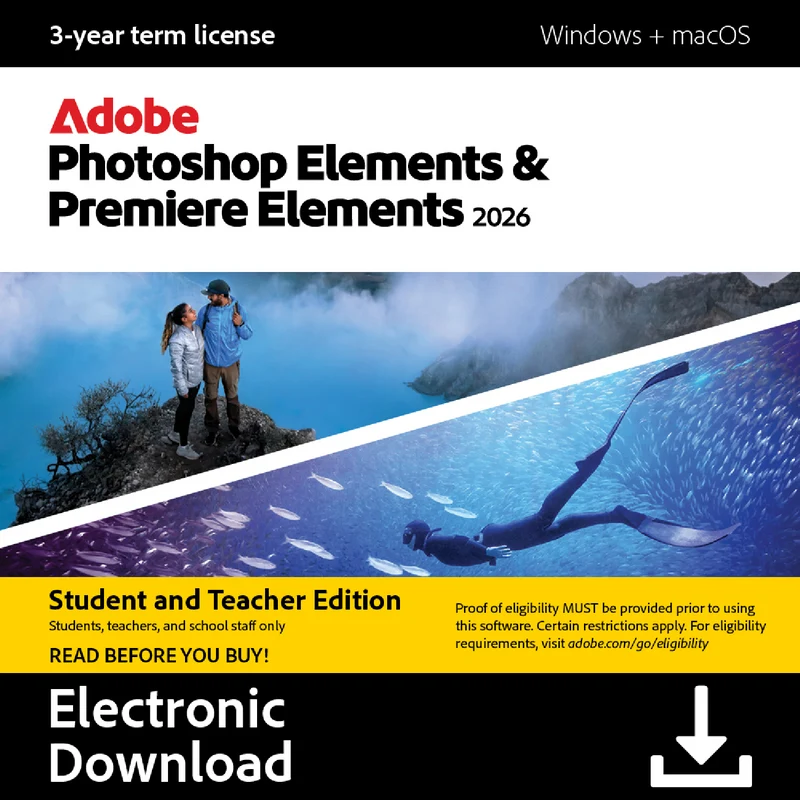 Adobe PHSP & PREM Student and Teacher 2026 ESD AUS