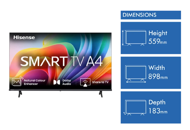 Hisense 40" A4SAU Full HD Smart TV 2026