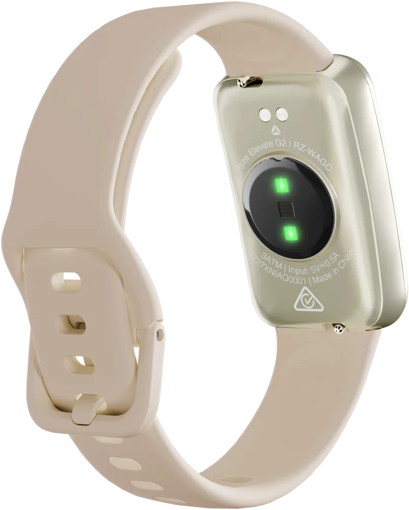 Ryze Elevate Gen-2 Smart Watch - Cream & Red