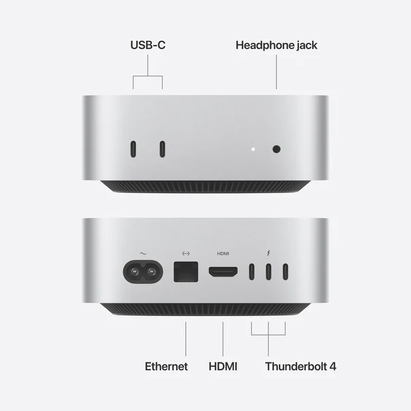 Apple Mac mini with M6 chip, 12-core CPU, 12-core GPU, 24GB, 512GB SSD