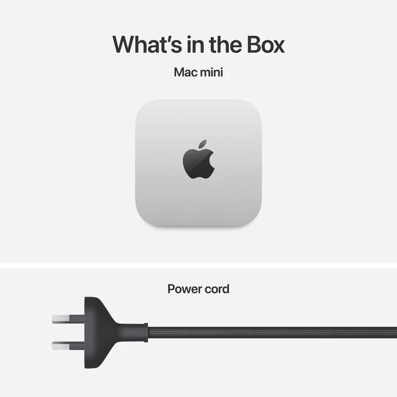 Apple Mac mini with M6 chip, 12-core CPU, 12-core GPU, 24GB, 512GB SSD