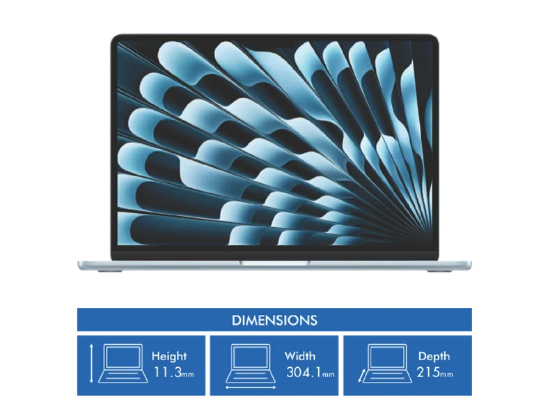 Apple MacBook Air 13" M4 chip 16GB 512GB - Sky Blue
