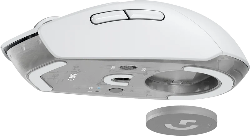 Logitech G309 Lightspeed Wireless Gaming Mouse (White)