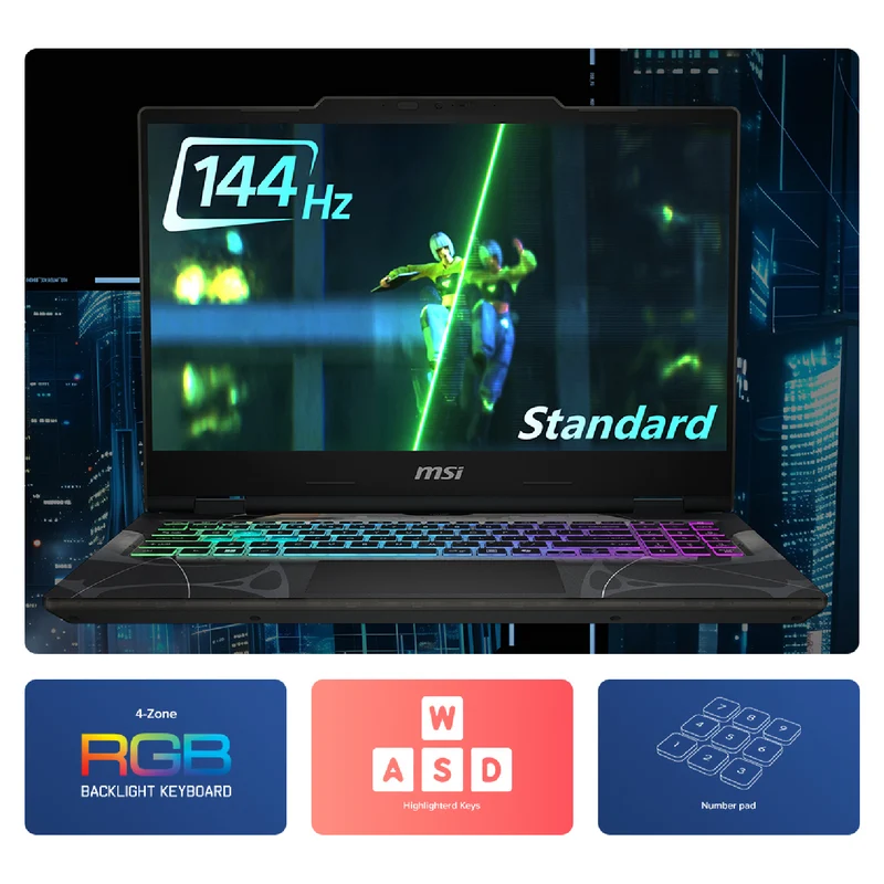 MSI Cyborg 15 15.6 i7 16GB 512GB RTX 5060 8GB Gaming Laptop