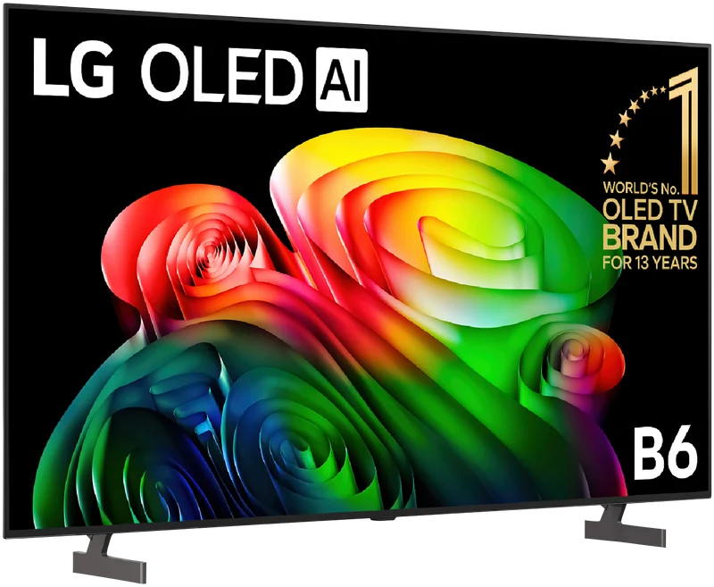 LG 65" OLED TV B6 4K AI 2026
