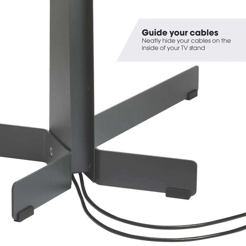 Vogels TV Floor Stand (Upto 77") Black Steel