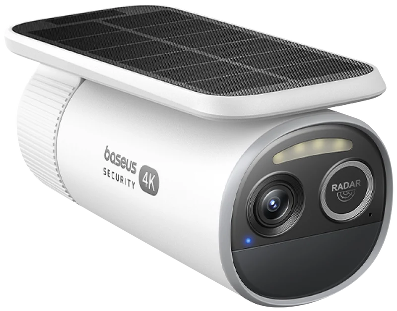 Baseus S2 4K Solar-Powered Outdoor Security Camera