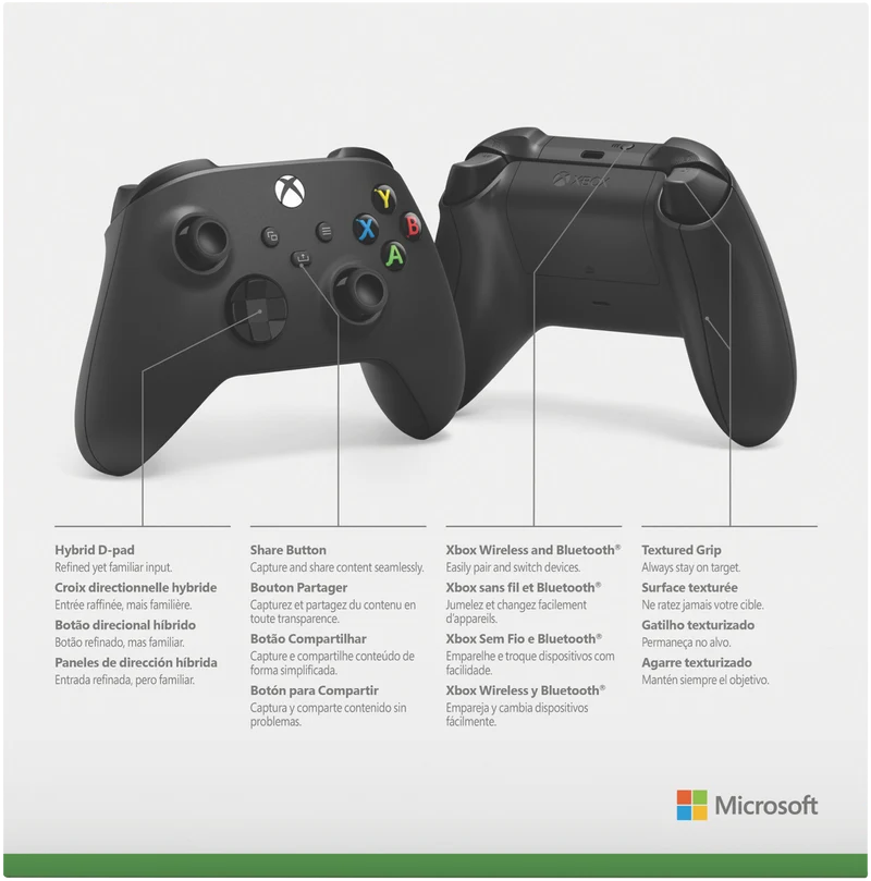 Xbox Wireless Controller (Carbon Black)