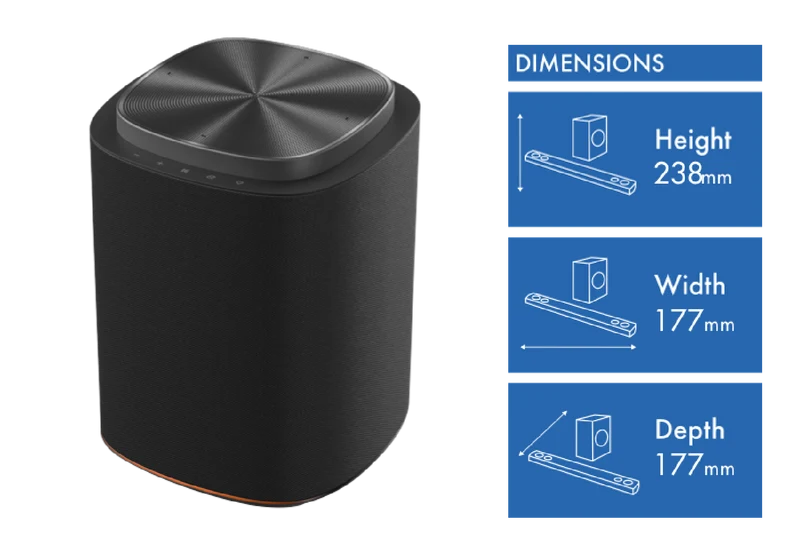 LG Sound Suite M7 Wireless Stereo Speaker with 2.1.1ch & Dolby Atmos FlexConnect