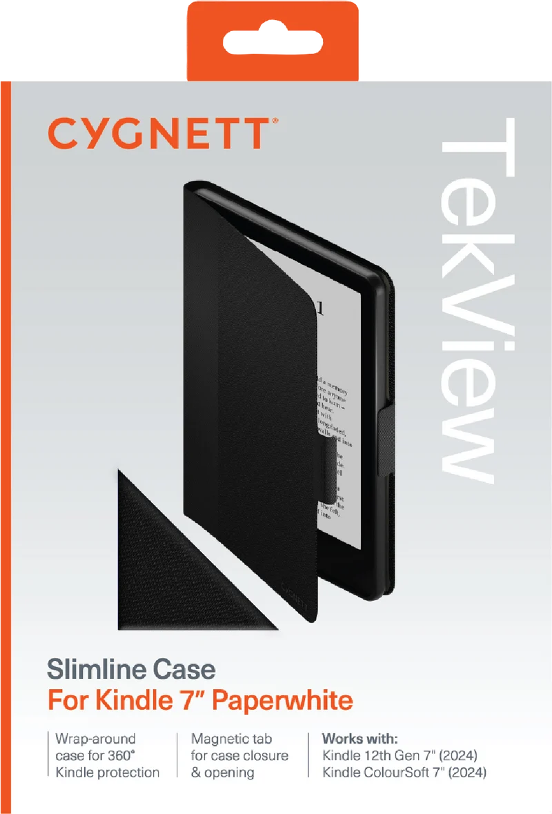 Cygnett Kindle PaperWhite 7" 12th Gen & ColorSoft 7" Tekview Case