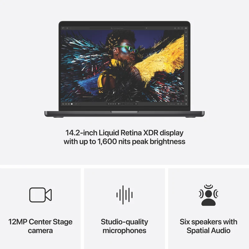 Apple MacBook Pro 14" with M4 Max chip 36GB 1TB - Space Black