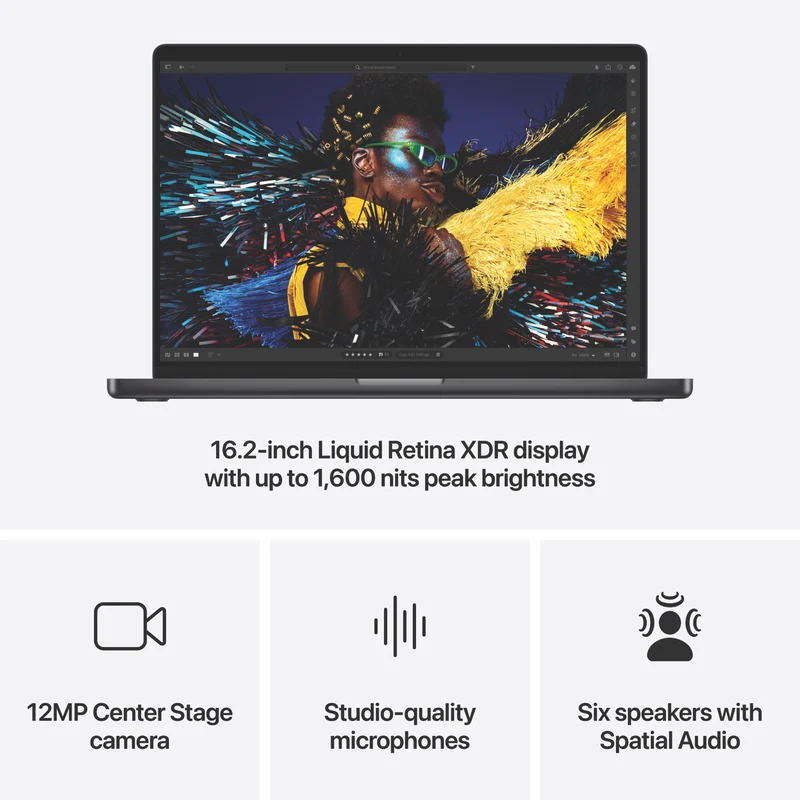 Apple MacBook Pro 16" with M4 Max chip 48GB 1TB - Space Black