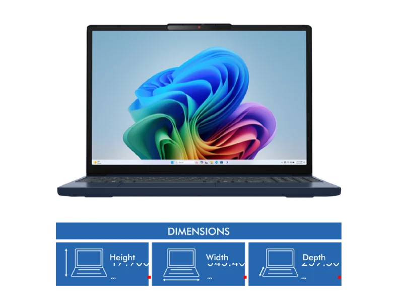 Lenovo IdeaPad Slim 3 15.3" Copilot+ Core Ultra 5 Series 3 16GB 512GB Laptop