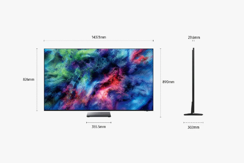 Samsung 65" MICRO RGB R95H 4K Smart AI TV 2026