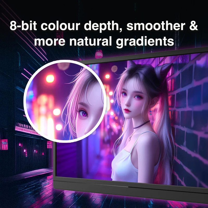 Laser 15.6" Portable Monitor with touch screen
